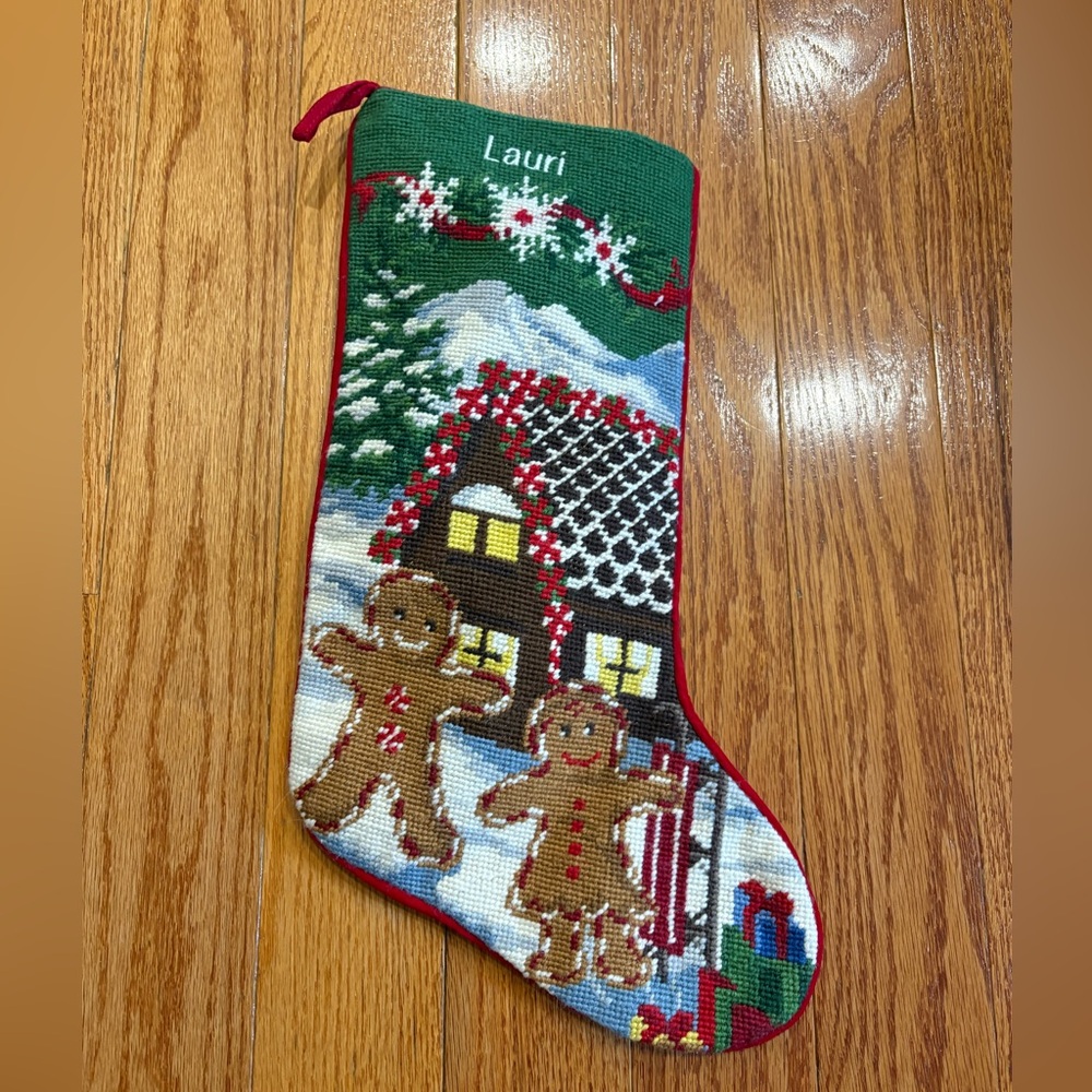 L.L. Bean Red Holiday Stocking
